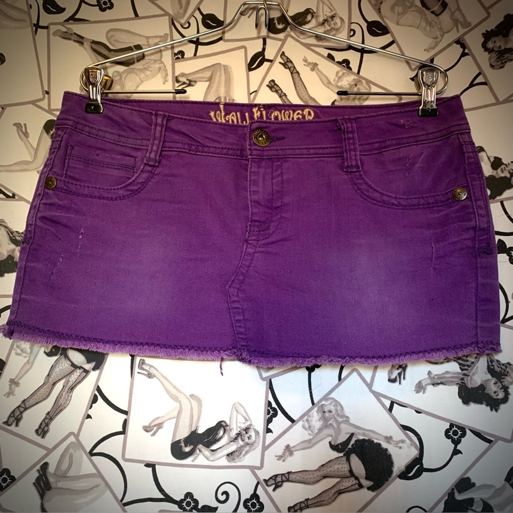 Y2K Era Micro Mini Skirt